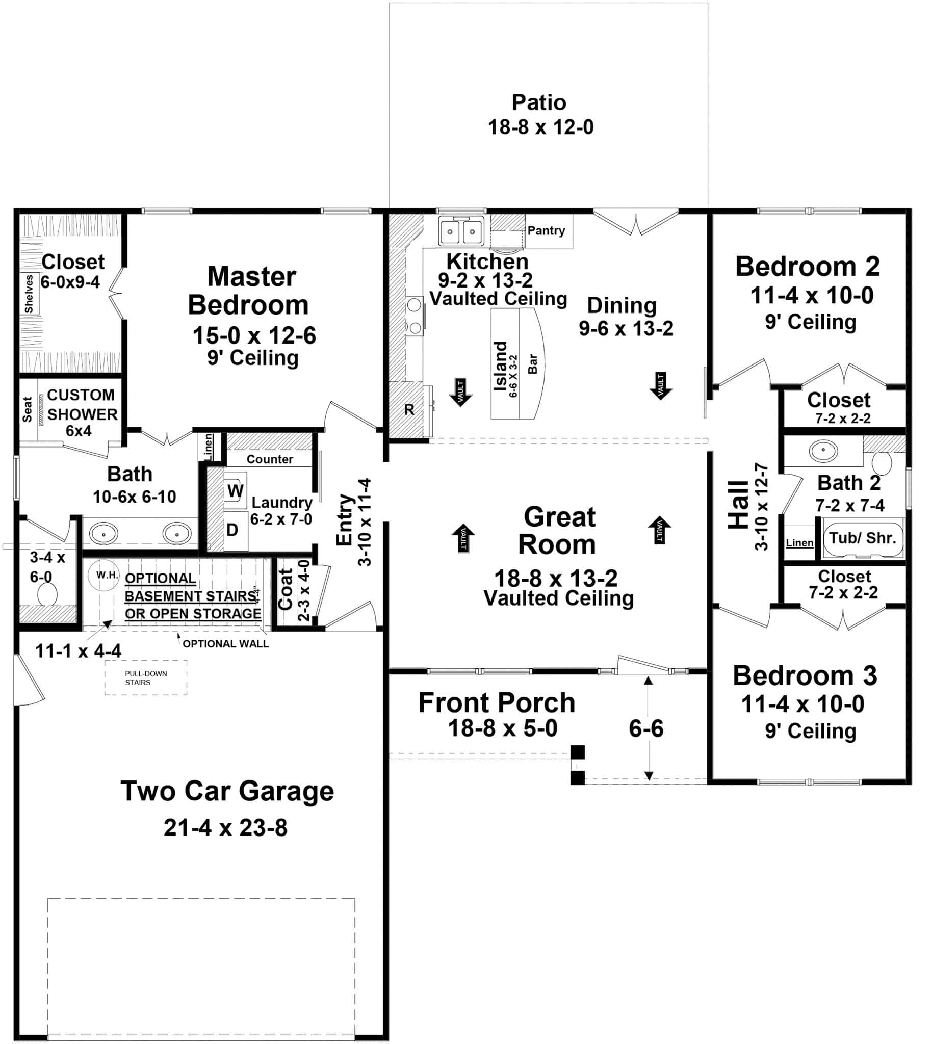 Floor Plan First Story