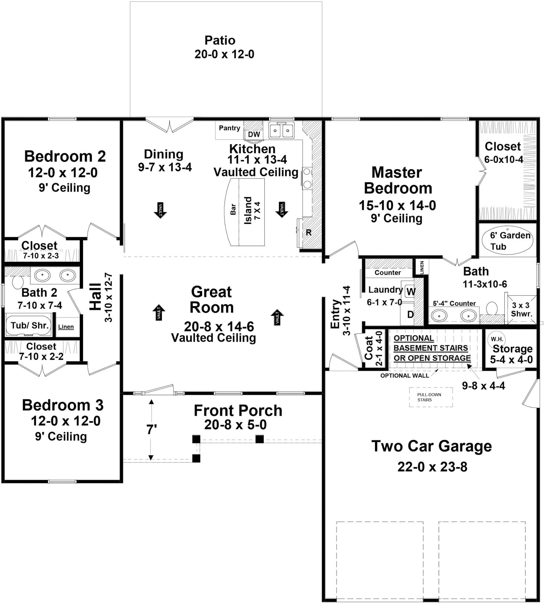 Floor Plan First Story