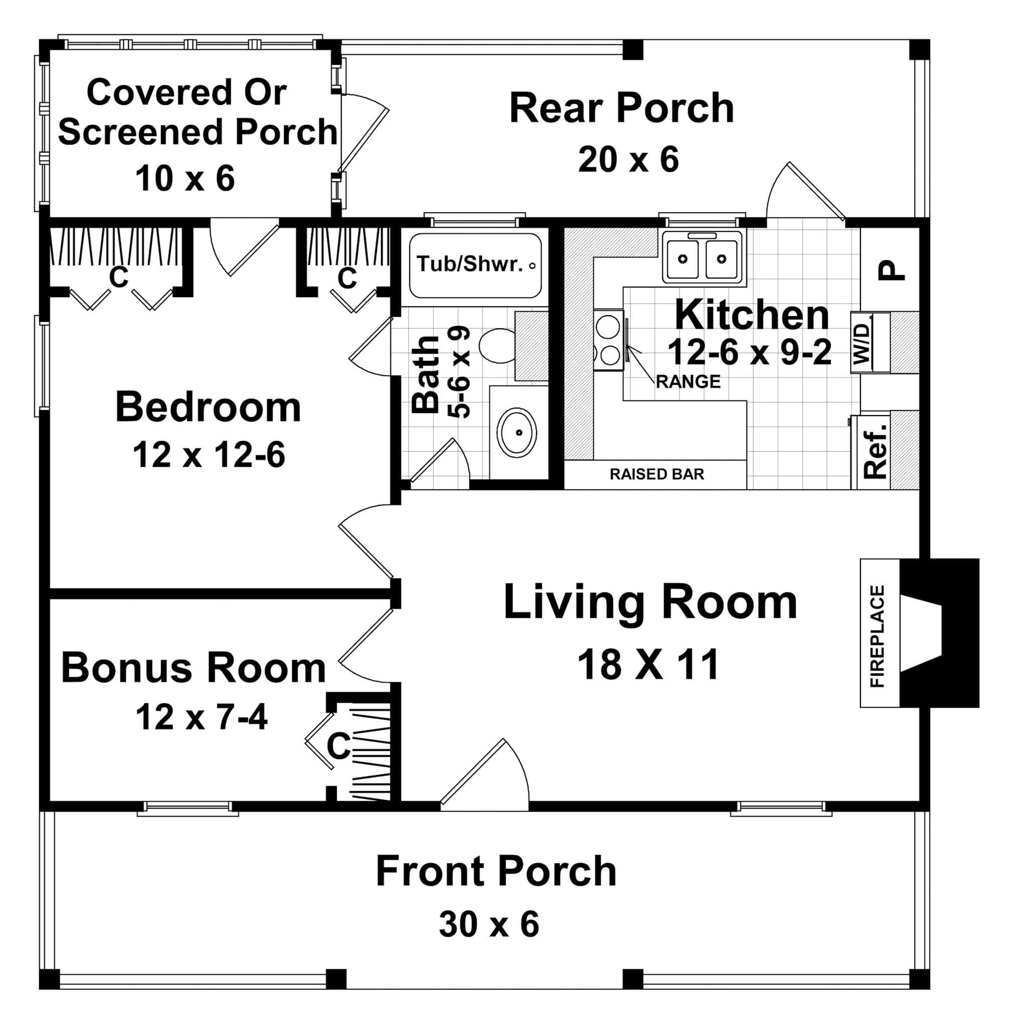 Floor Plan First Story