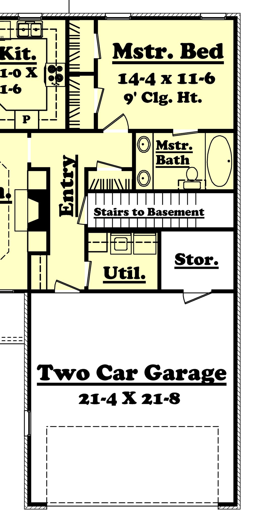 Basement Option Stair Location