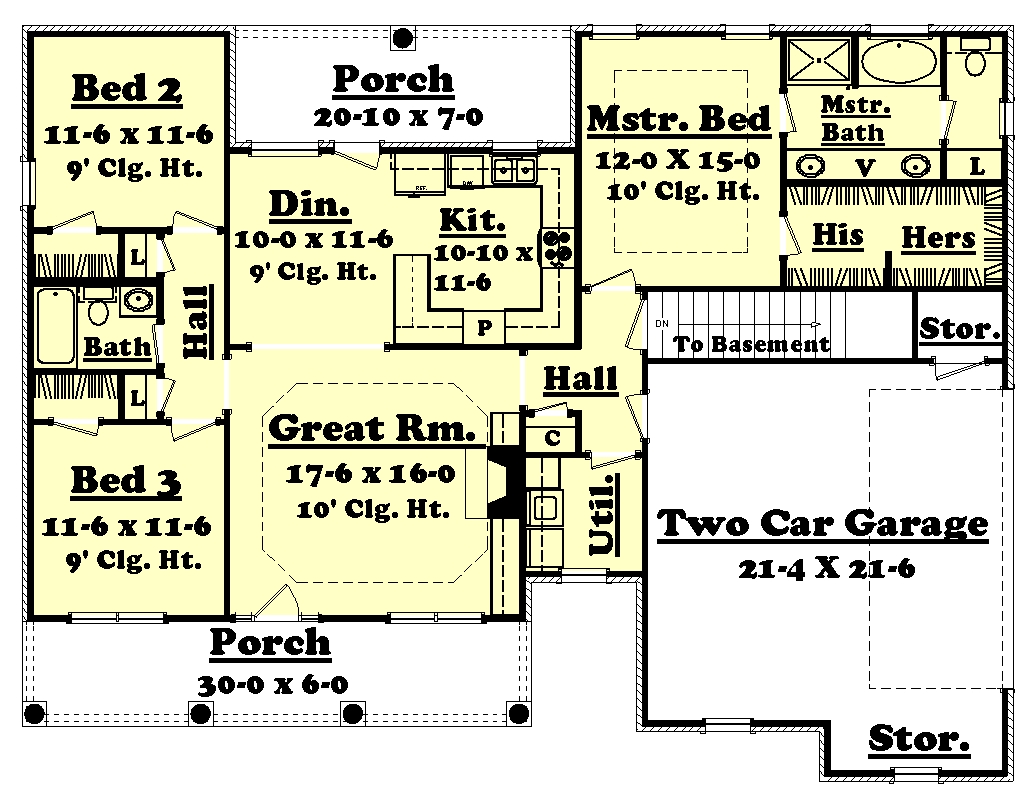 Floor Plan Main Level