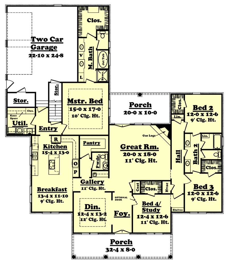 Floor Plan First Story