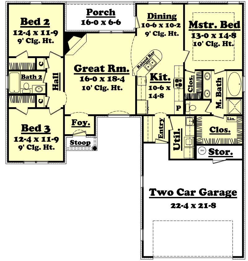 Floor Plan First Story