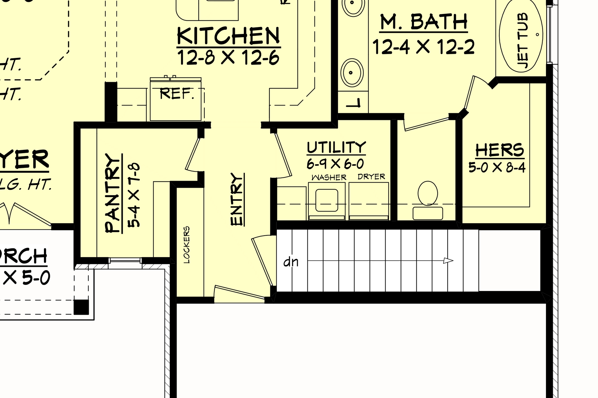 Basement Option Stair Location