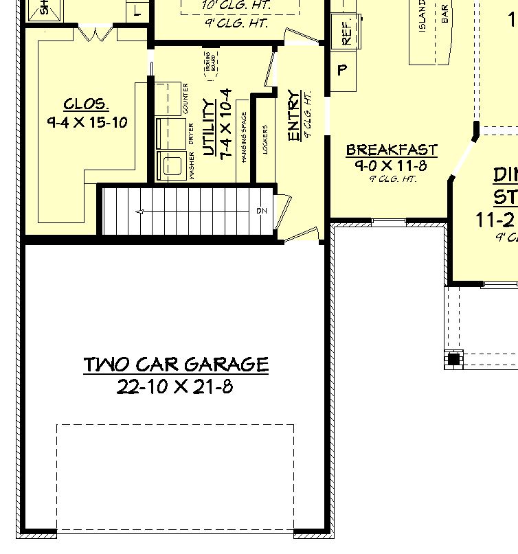 Basement Option Stair Location