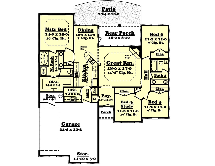 Floor Plan Main Level