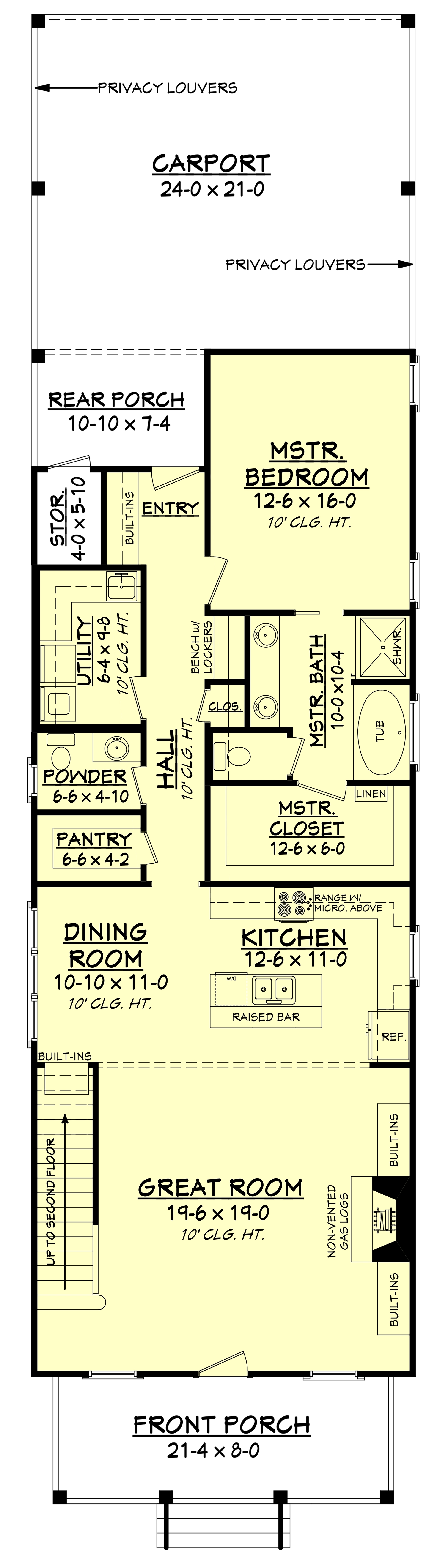 Floor Plan Main Level