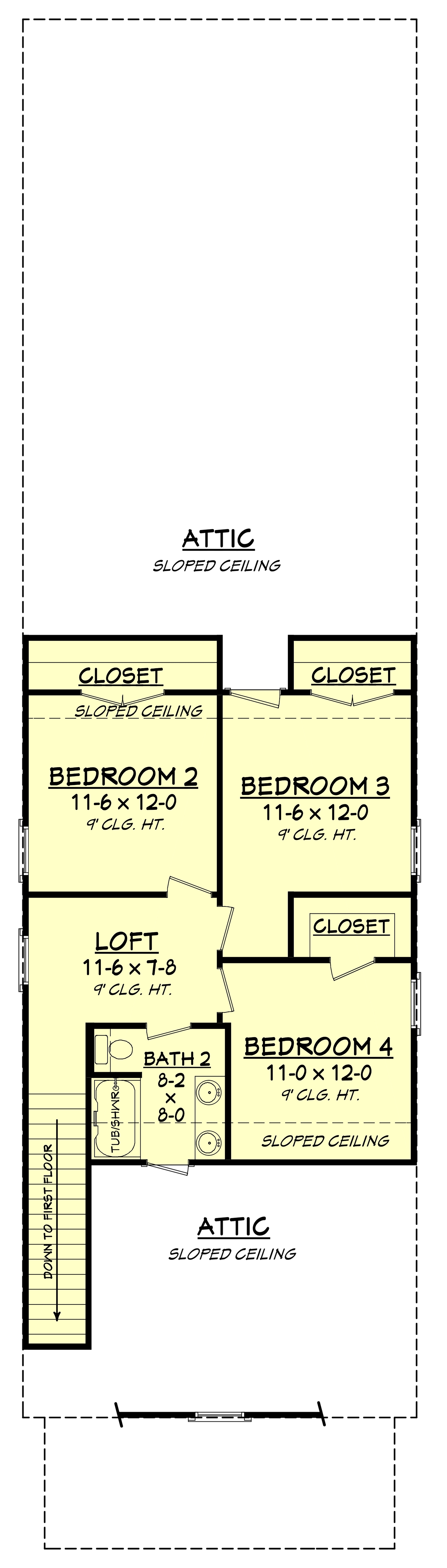 Floor Plan Upper Level