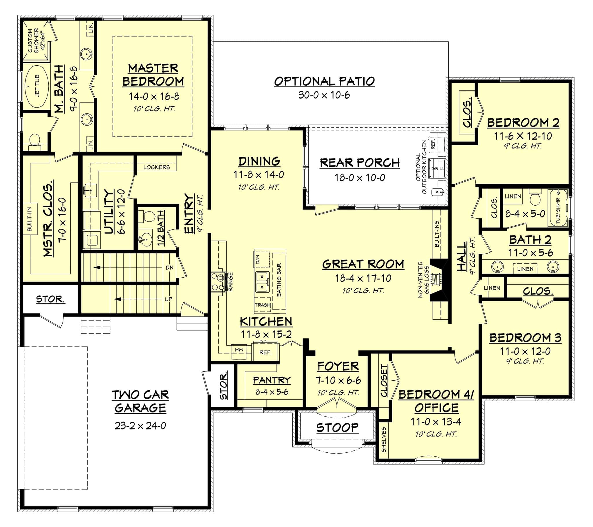 Floor Plan Main Level