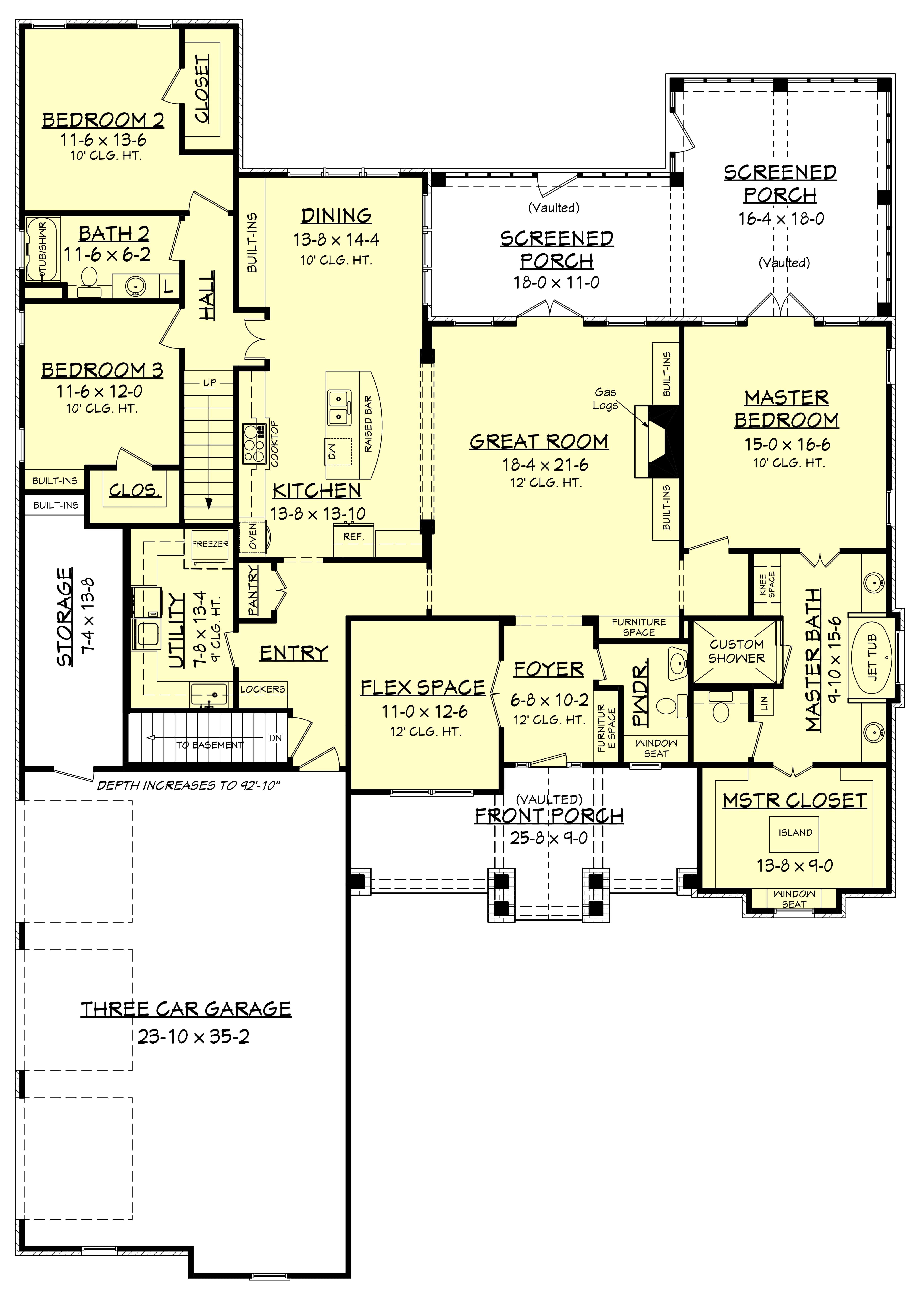 Basement Option Stair Location