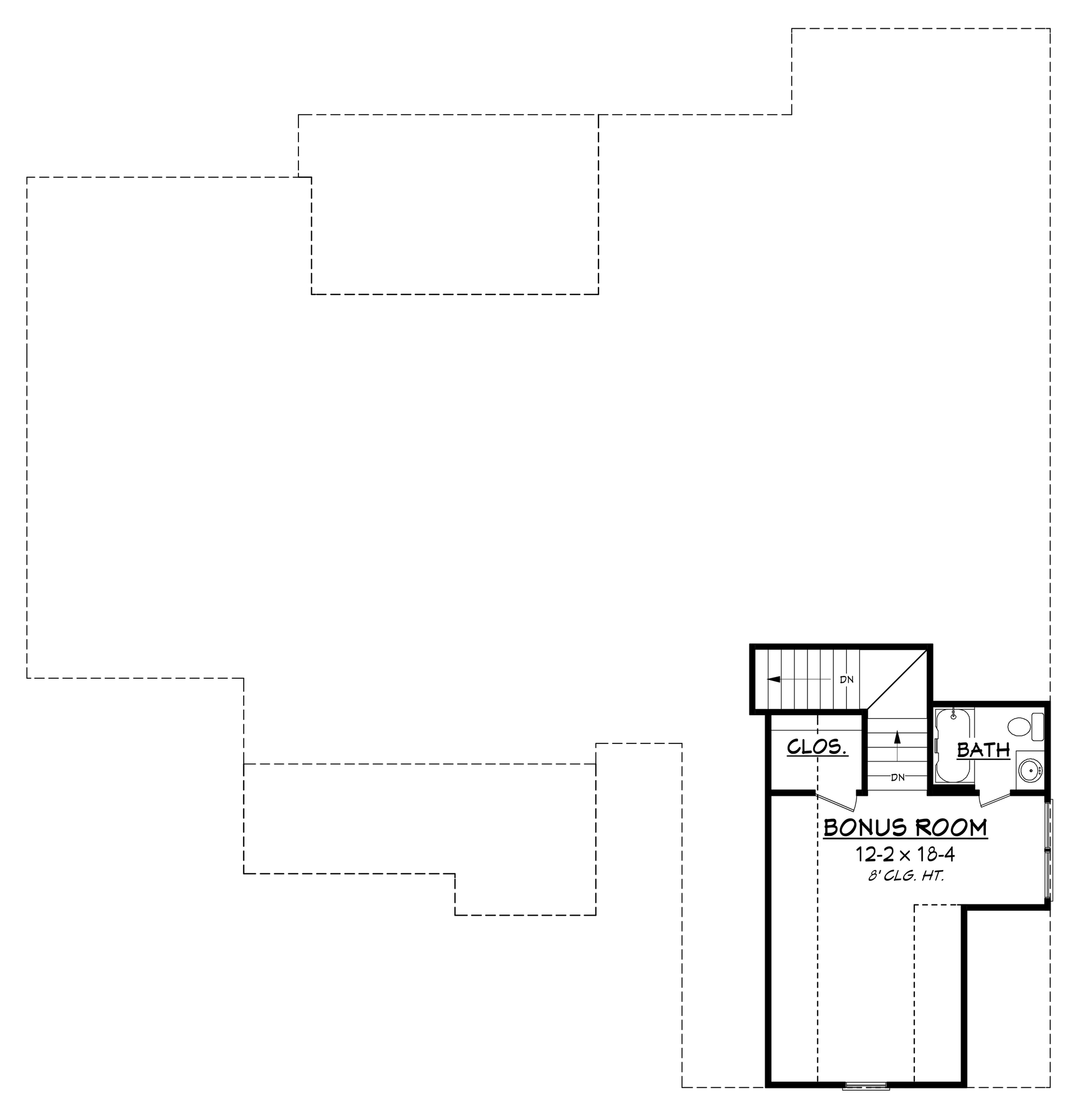 Floor Plan Bonus Room
