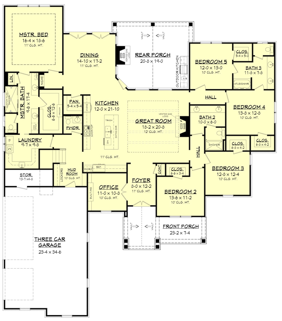 Floor Plan Main Level