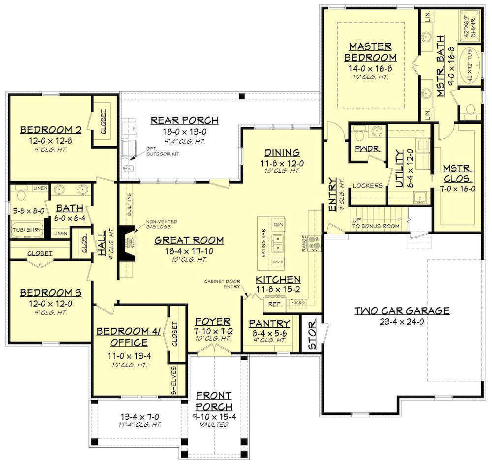 Floor Plan Main Level