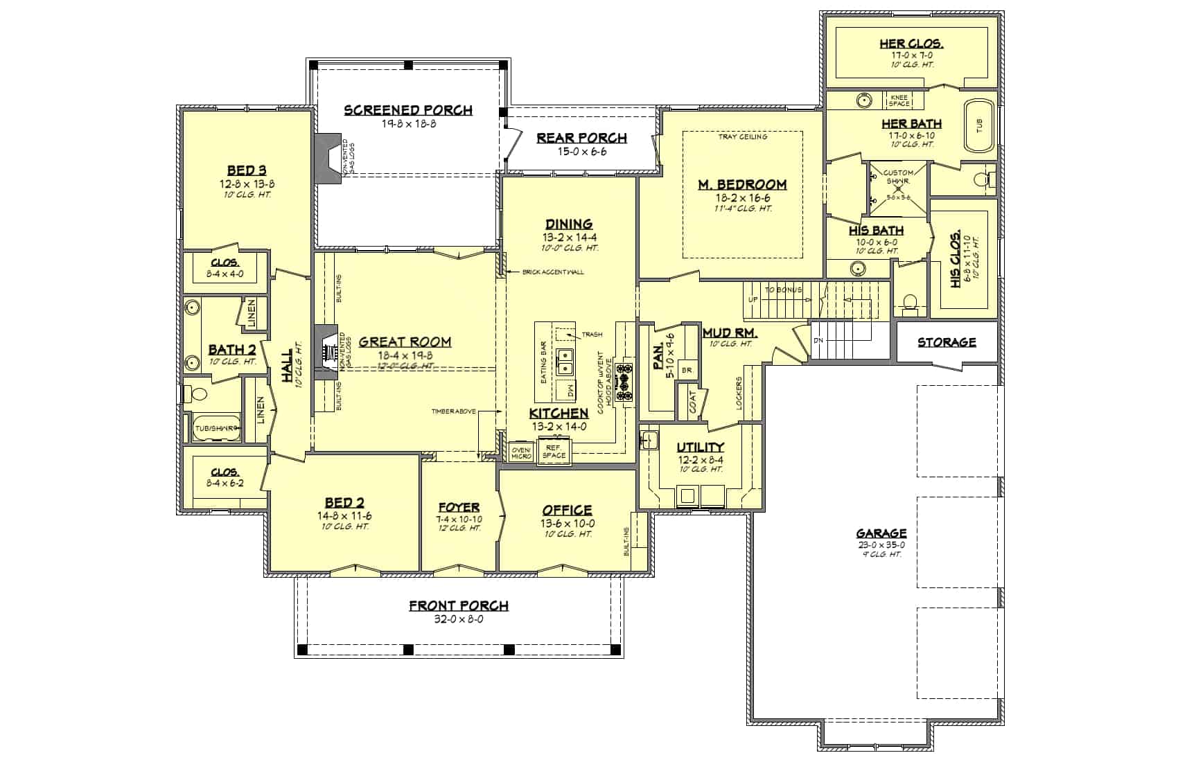 Basement Option Stair Location