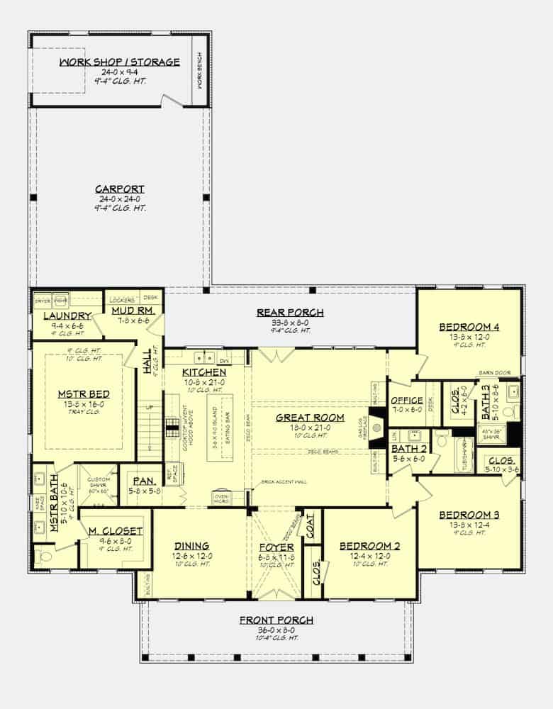 Floor Plan Main Level