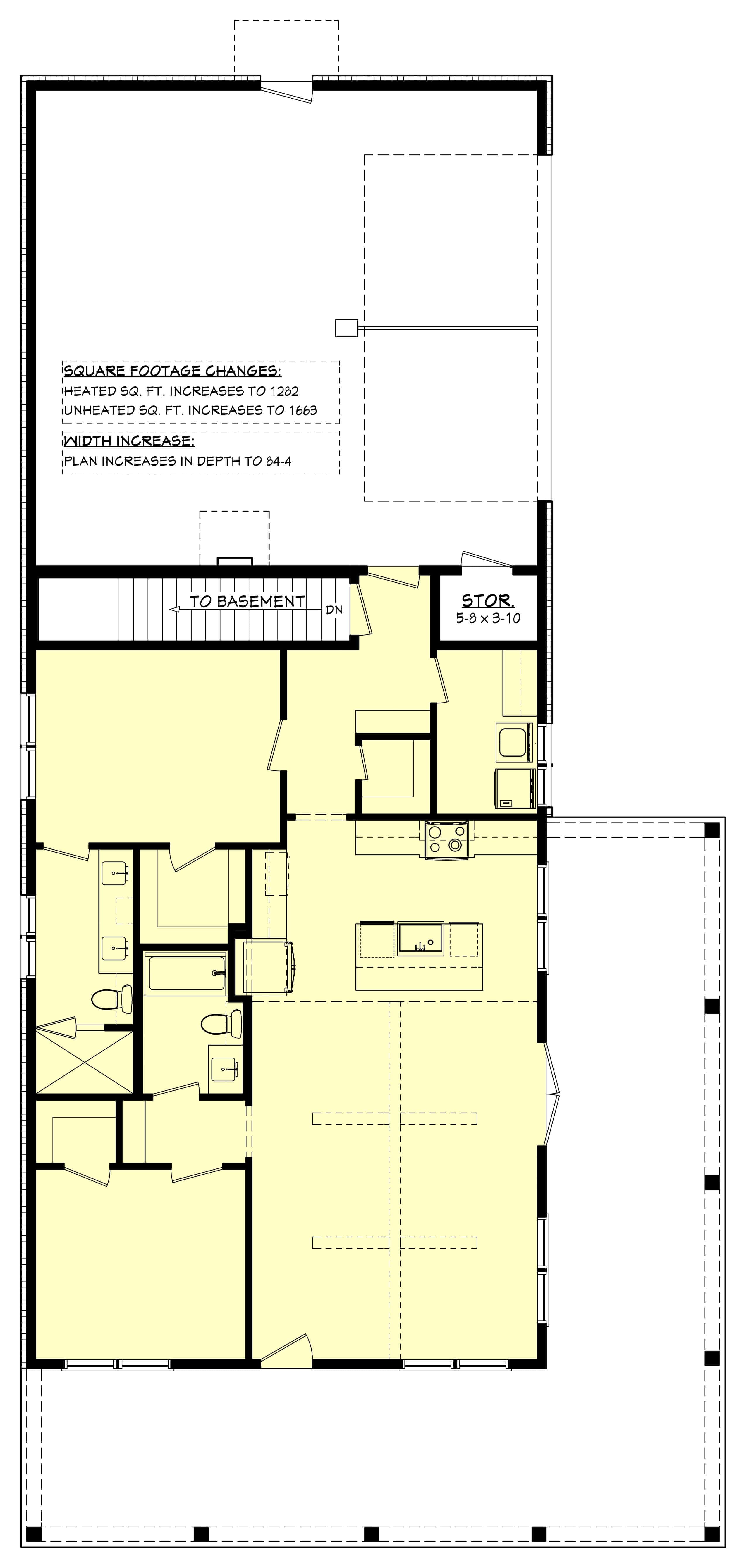 Basement Option Stair Location