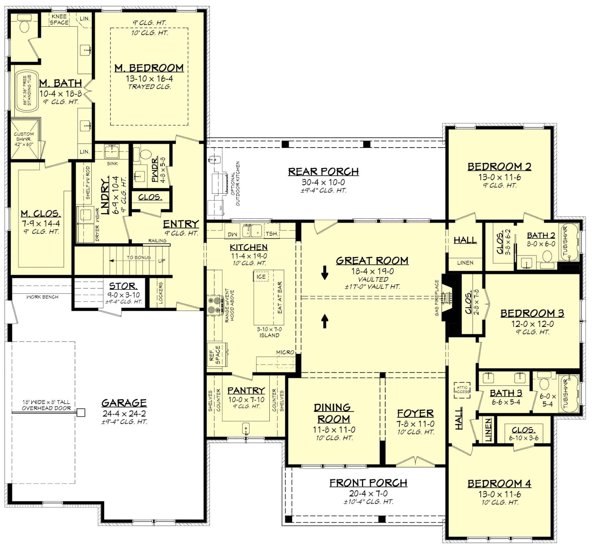 Floor Plan First Story