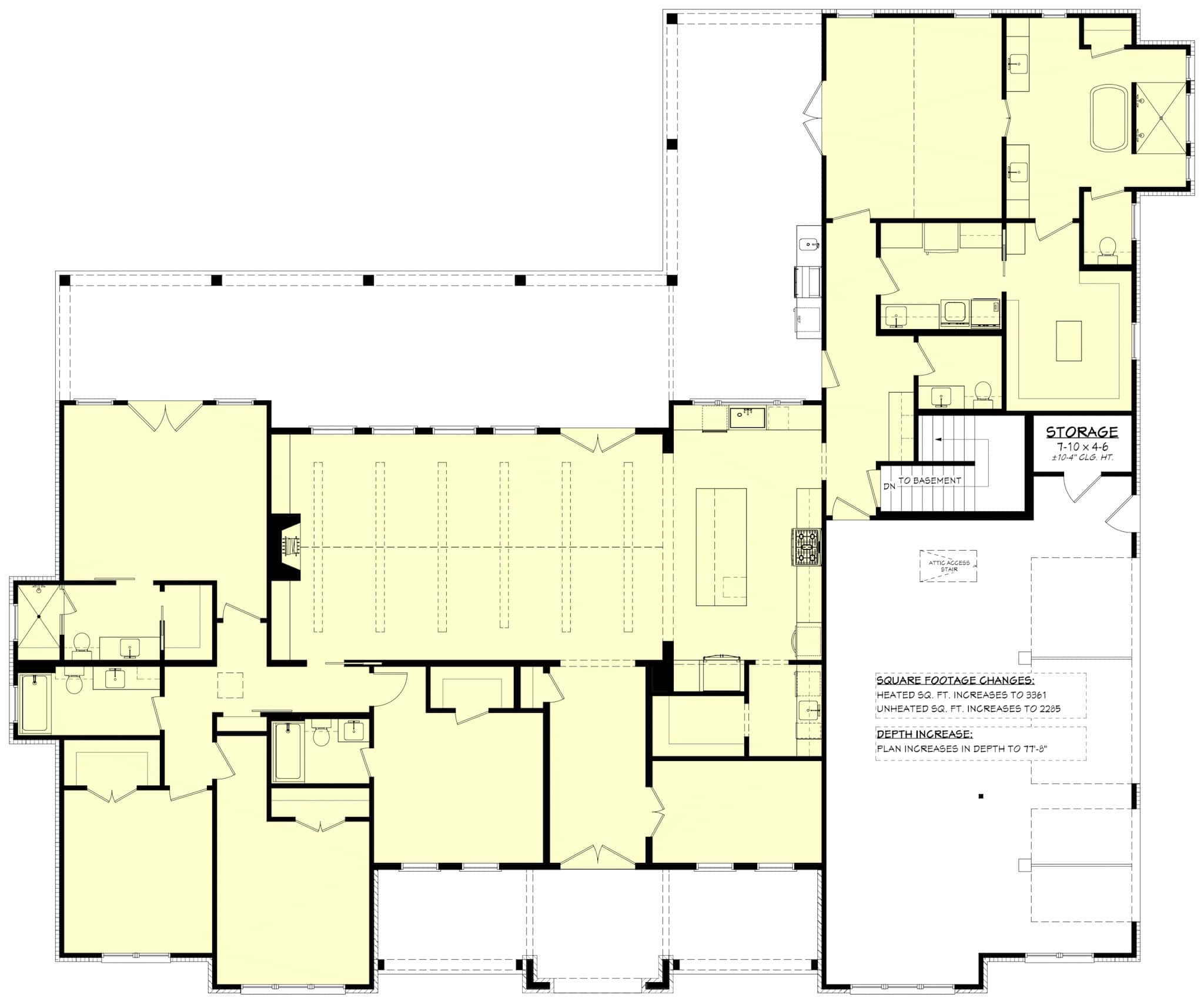 Basement Option Stair Location