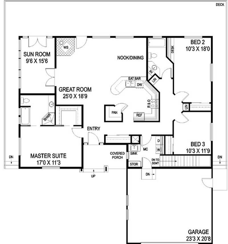Floor Plan First Story