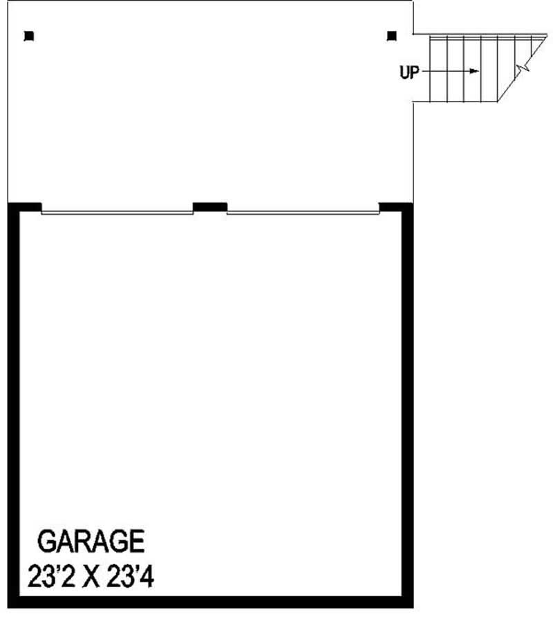 Floor Plan Garage