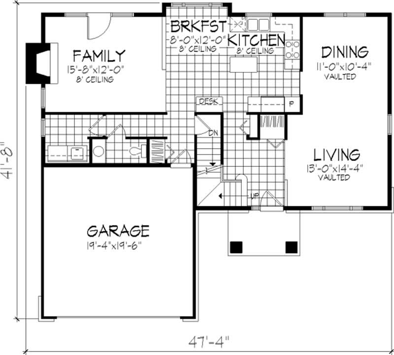 Floor Plan First Story