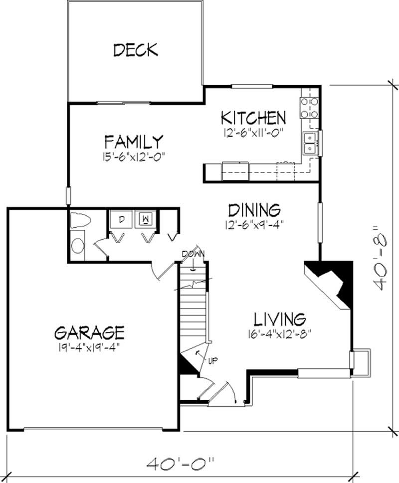 Floor Plan First Story