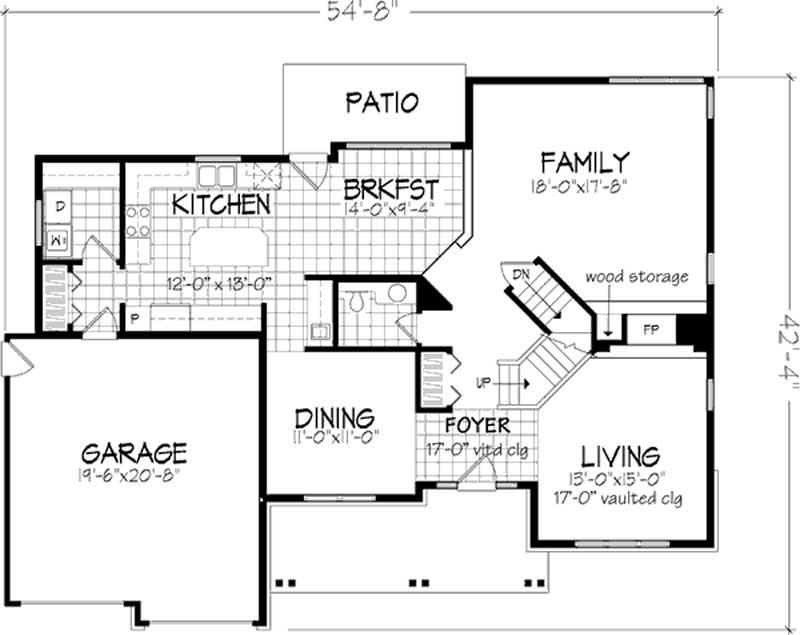 Floor Plan First Story