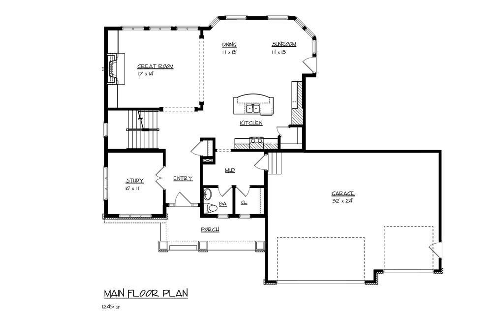 Floor Plan Main Level