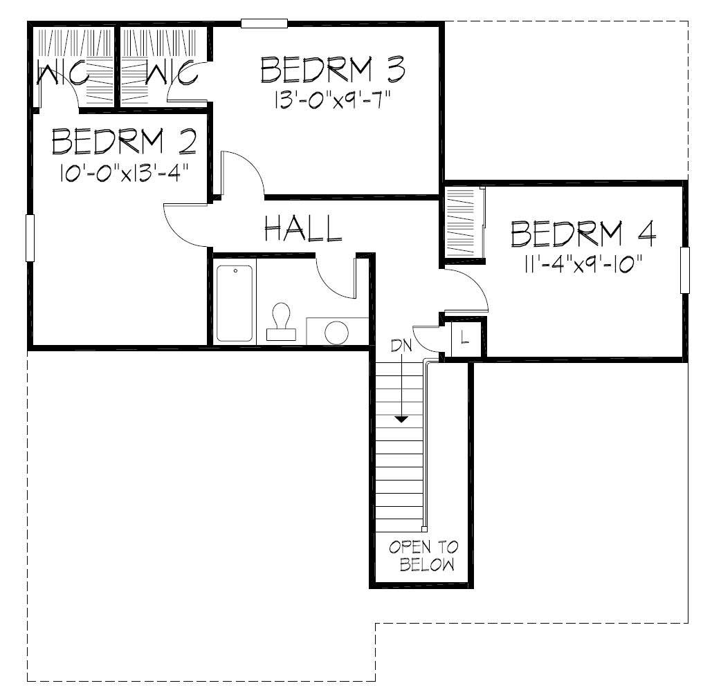 Floor Plan Second Story