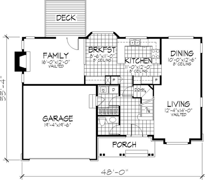 Floor Plan First Story