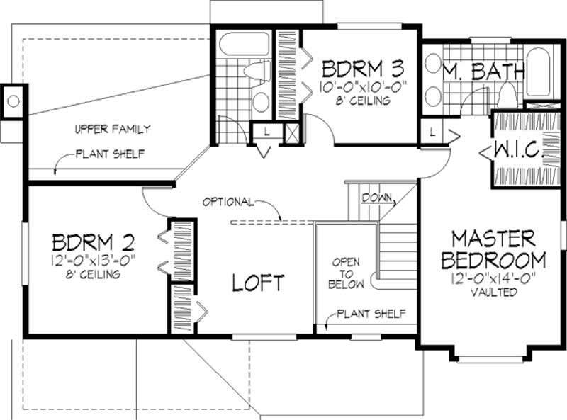 Floor Plan Second Story