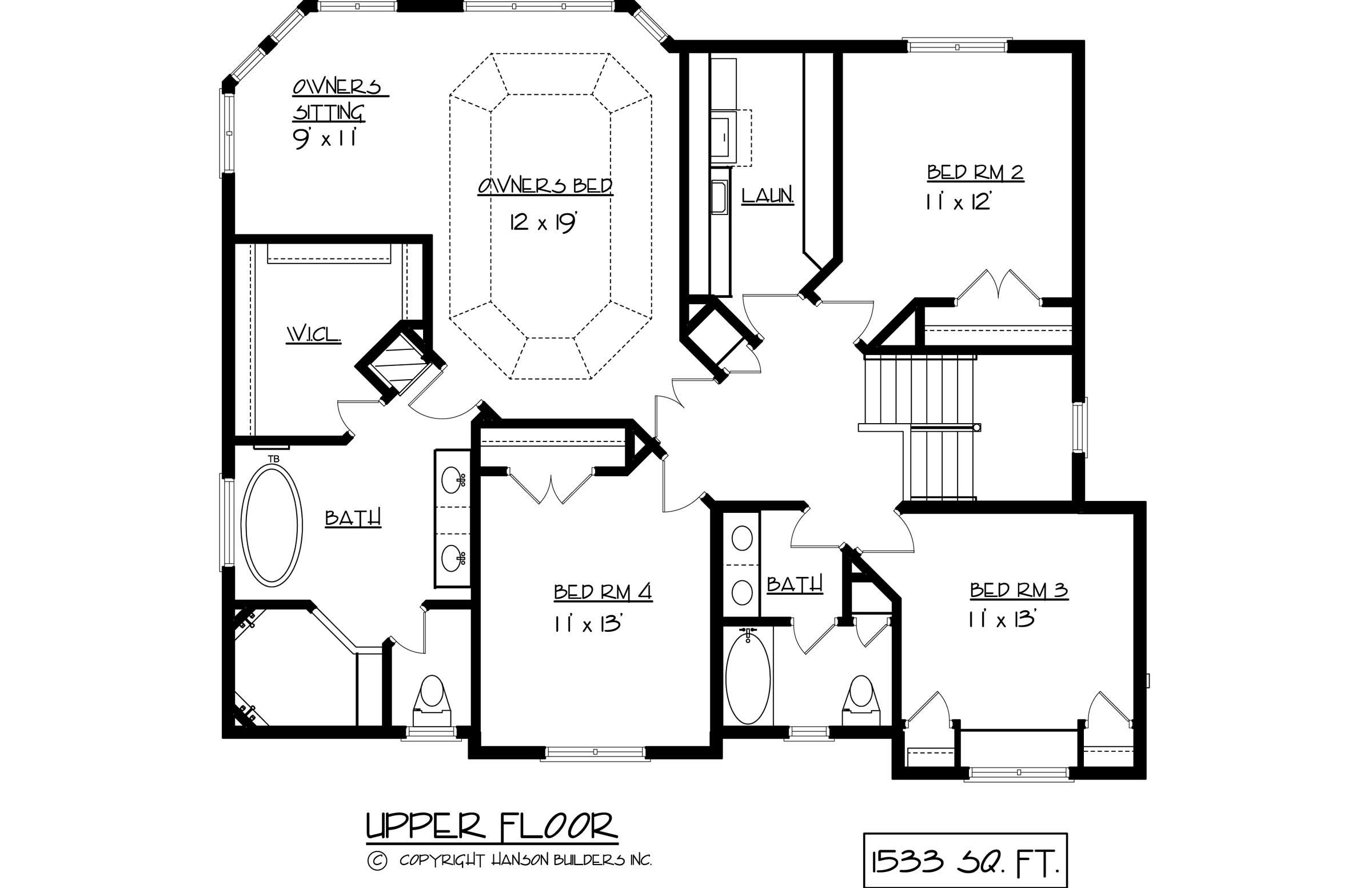 Floor Plan Second Story