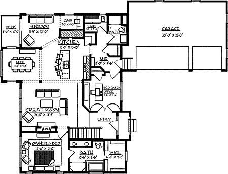 Floor Plan First Story
