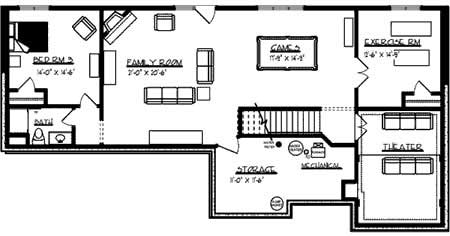 Floor Plan Basement