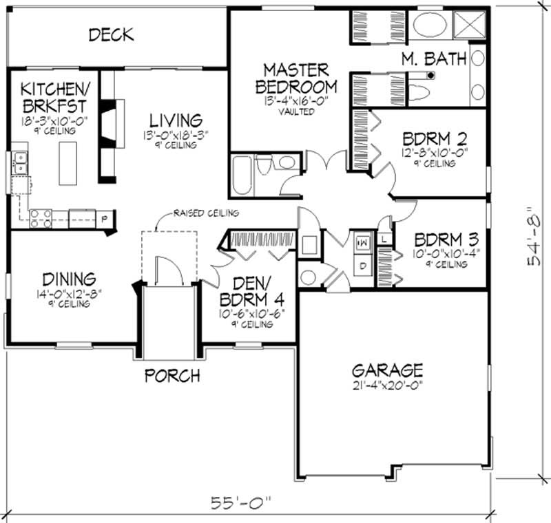 Floor Plan First Story