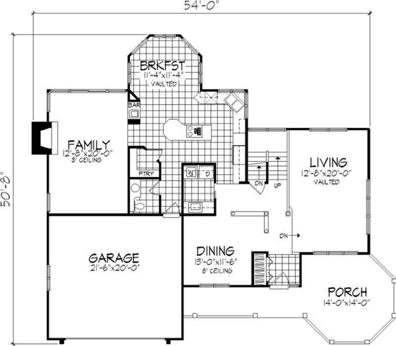 Floor Plan First Story