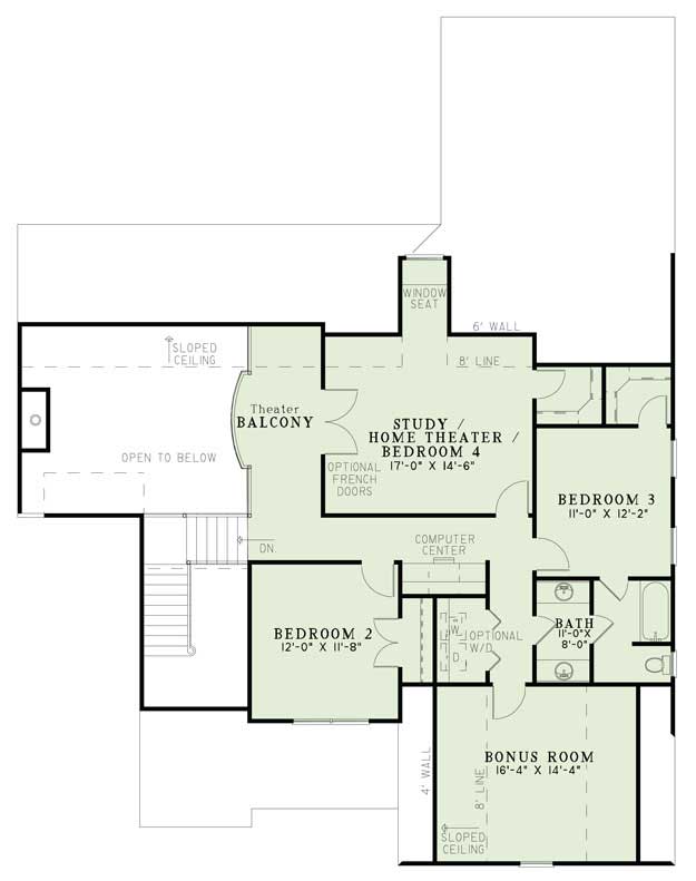 Floor Plan Second Story