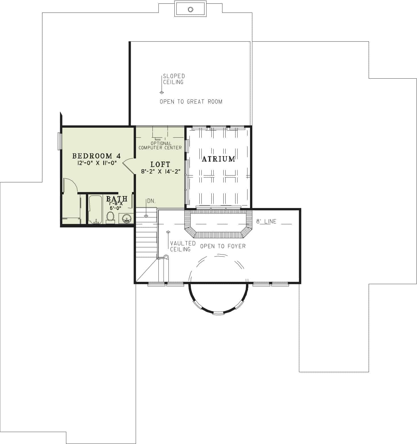 Floor Plan Upper Level