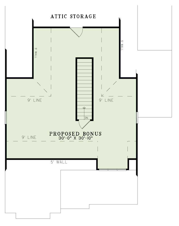Floor Plan Second Story