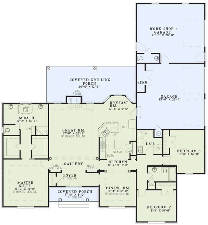 Floor Plan Main Level