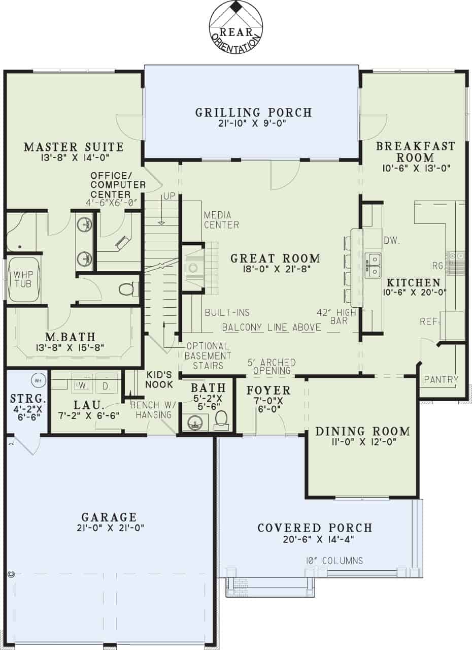 Floor Plan First Story