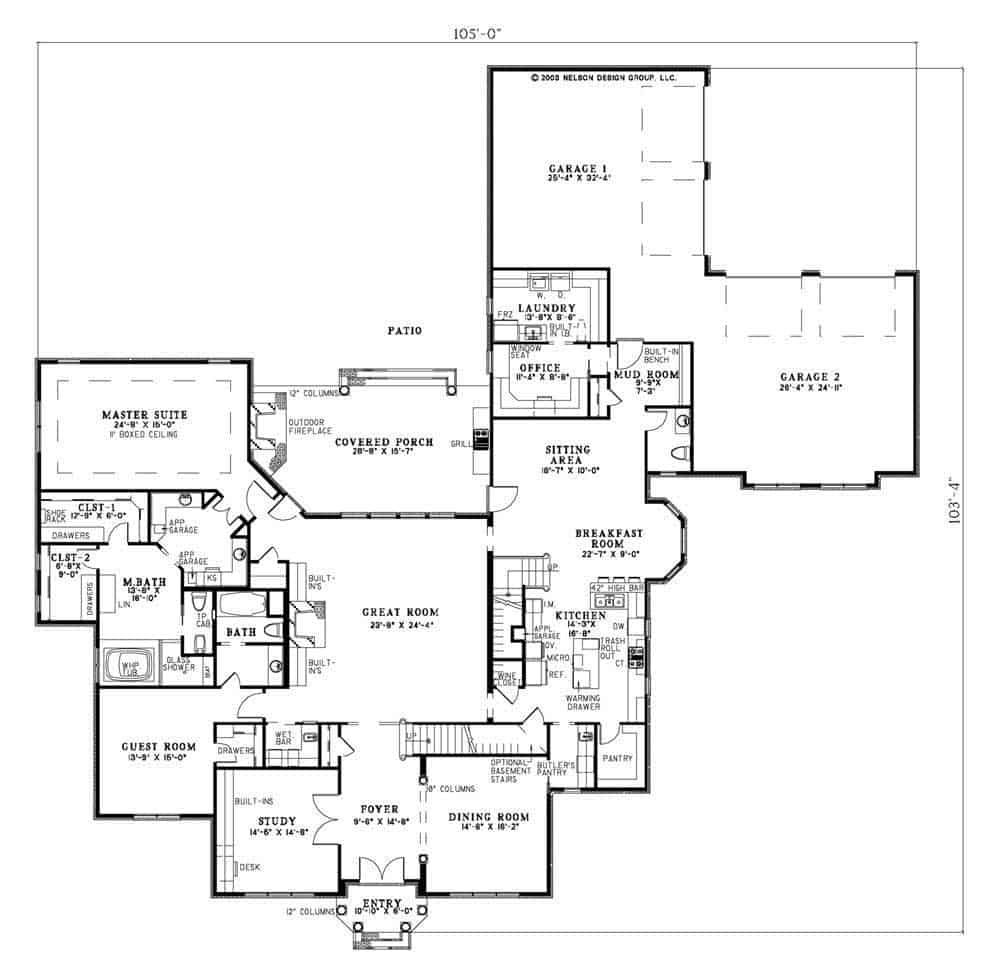 Floor Plan First Story