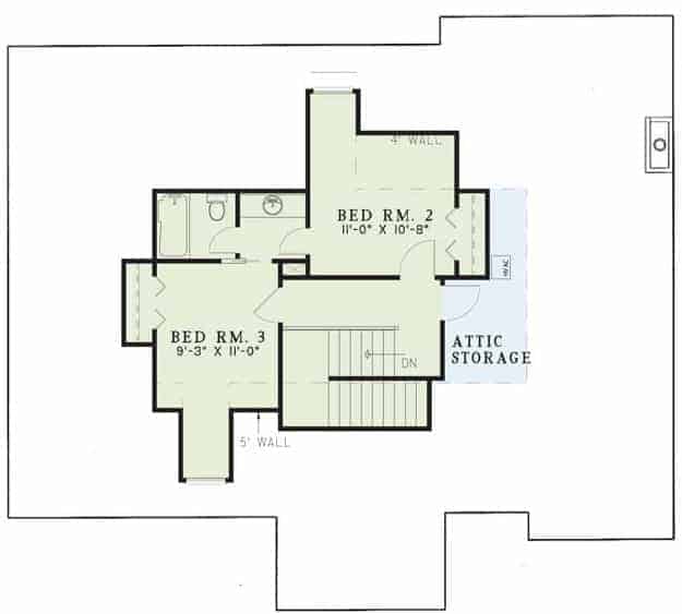 Floor Plan Upper Level