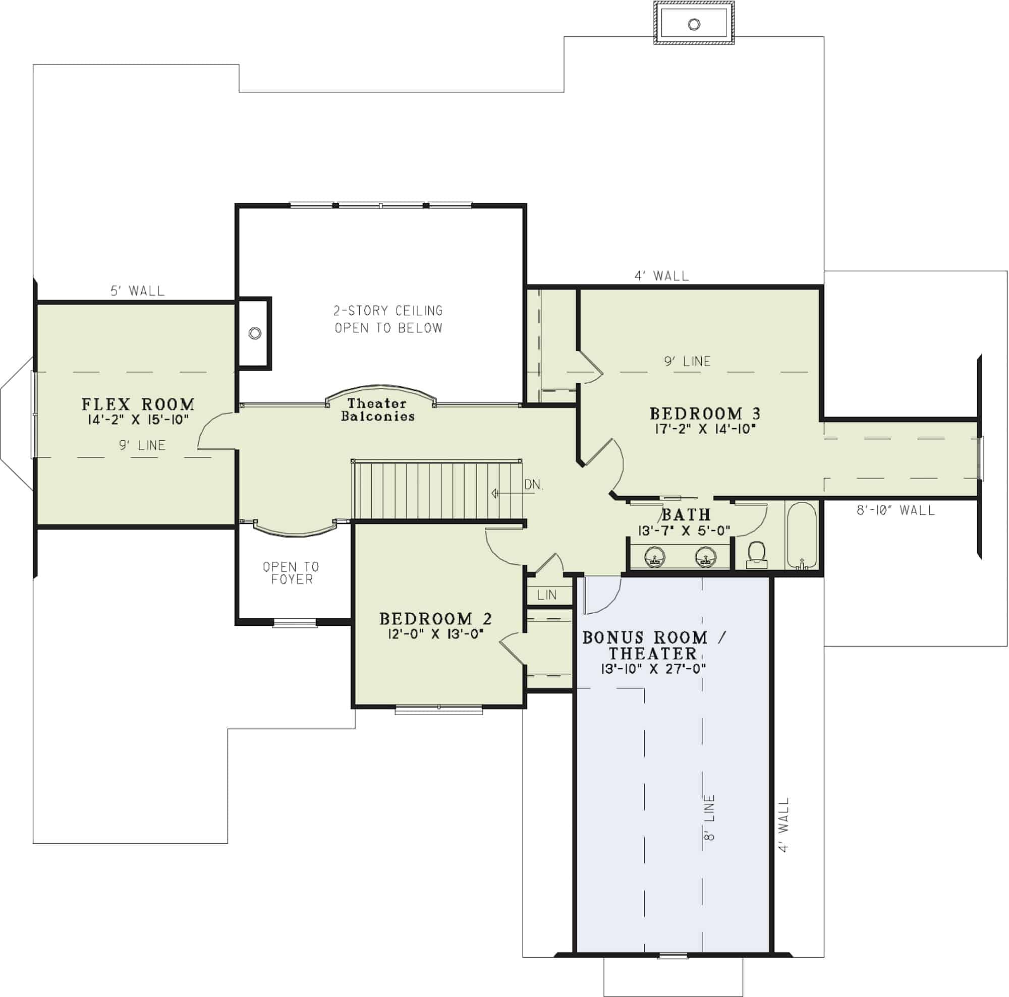 Floor Plan Upper Level