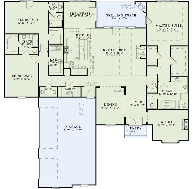 Floor Plan Main Level
