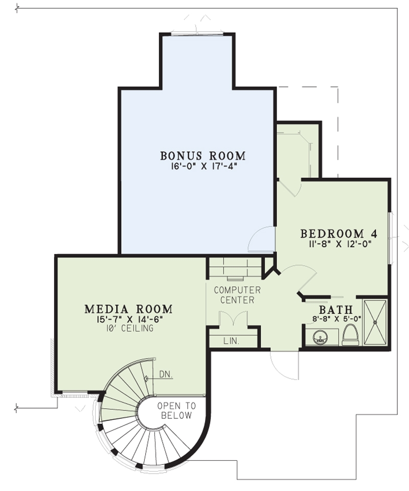 Floor Plan Upper Level
