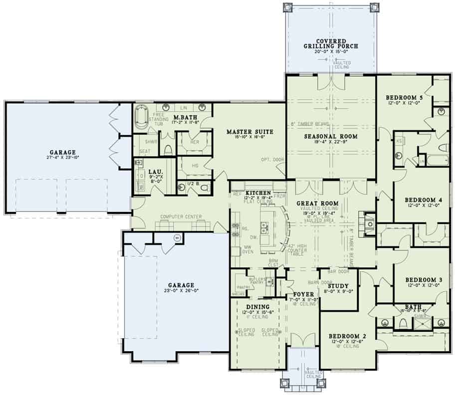 Floor Plan Main Level