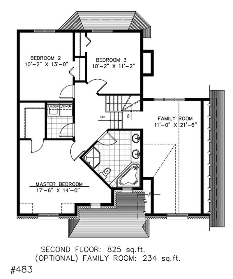 Floor Plan Second Story
