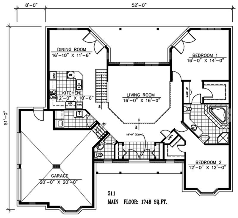 Floor Plan First Story