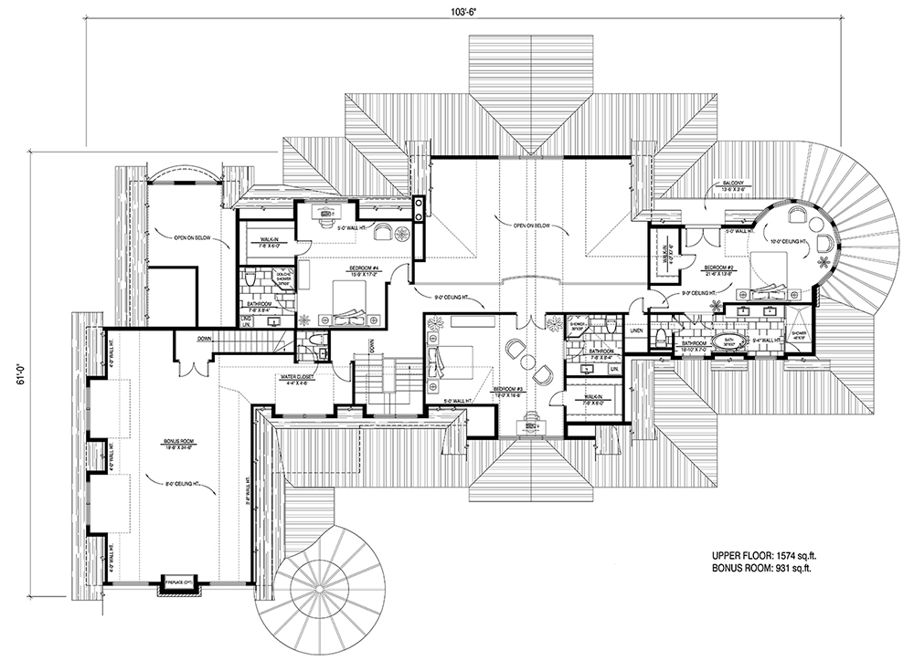 Floor Plan Upper Level